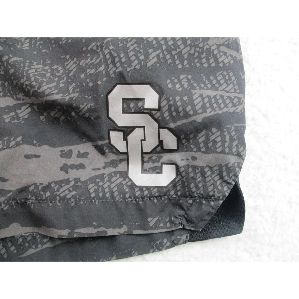 Nike Pattern Shield Shorts‎ XL Youth Polyester Athletic Basketball Black Gray